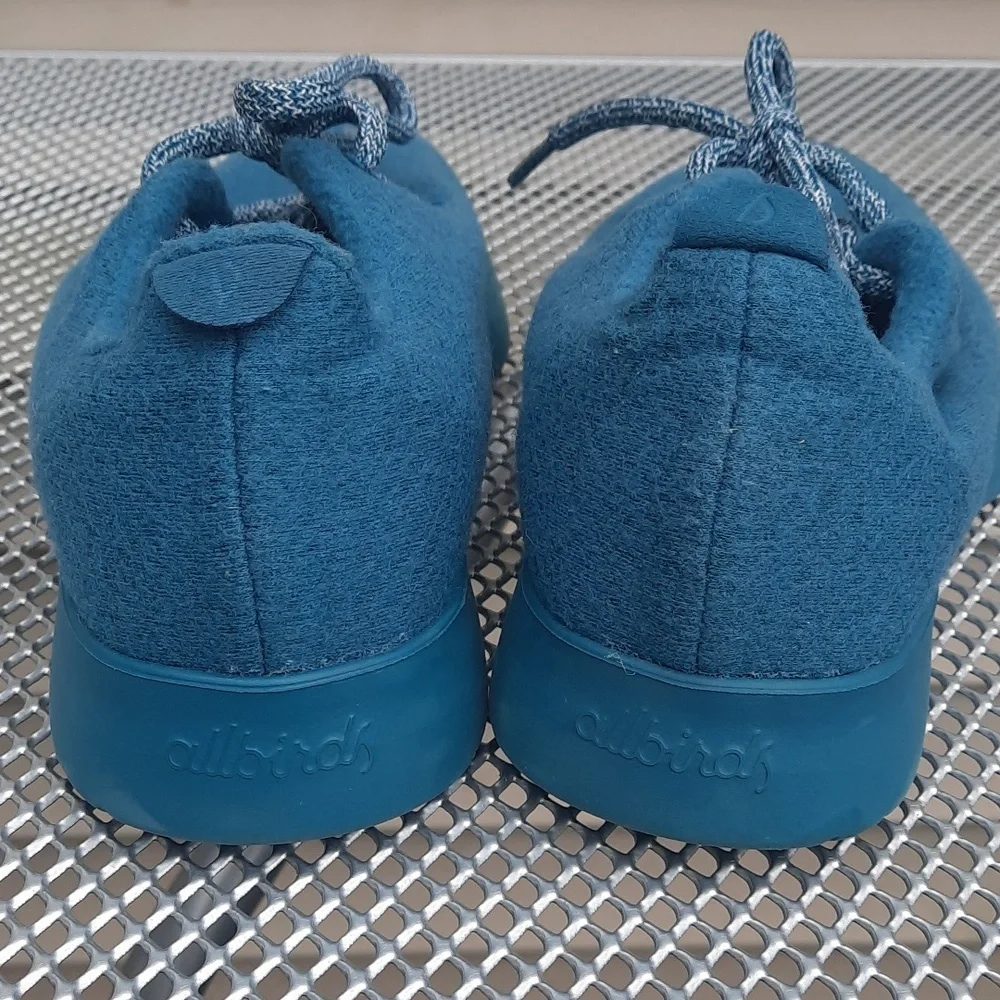 Allbirds The Wool Runners Merino Wool Tuke Teal Blue Women’s Size 6